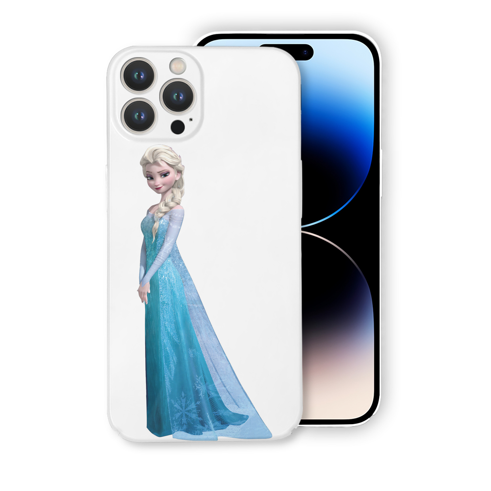 （画像用） アナと雪の女王 アンナ エルサ Frozen Anna Elsa 【iPhone 14シリーズ対応】ハードケース